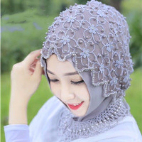 new Muslim hijab chiffon beaded scarf