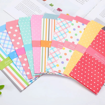 20 Pcs/Lot Fresh Candy Color Series Paper Envelopes Cute Kawaii Wedding Invitation Blessing Greeting Card Letter Gift Envelope