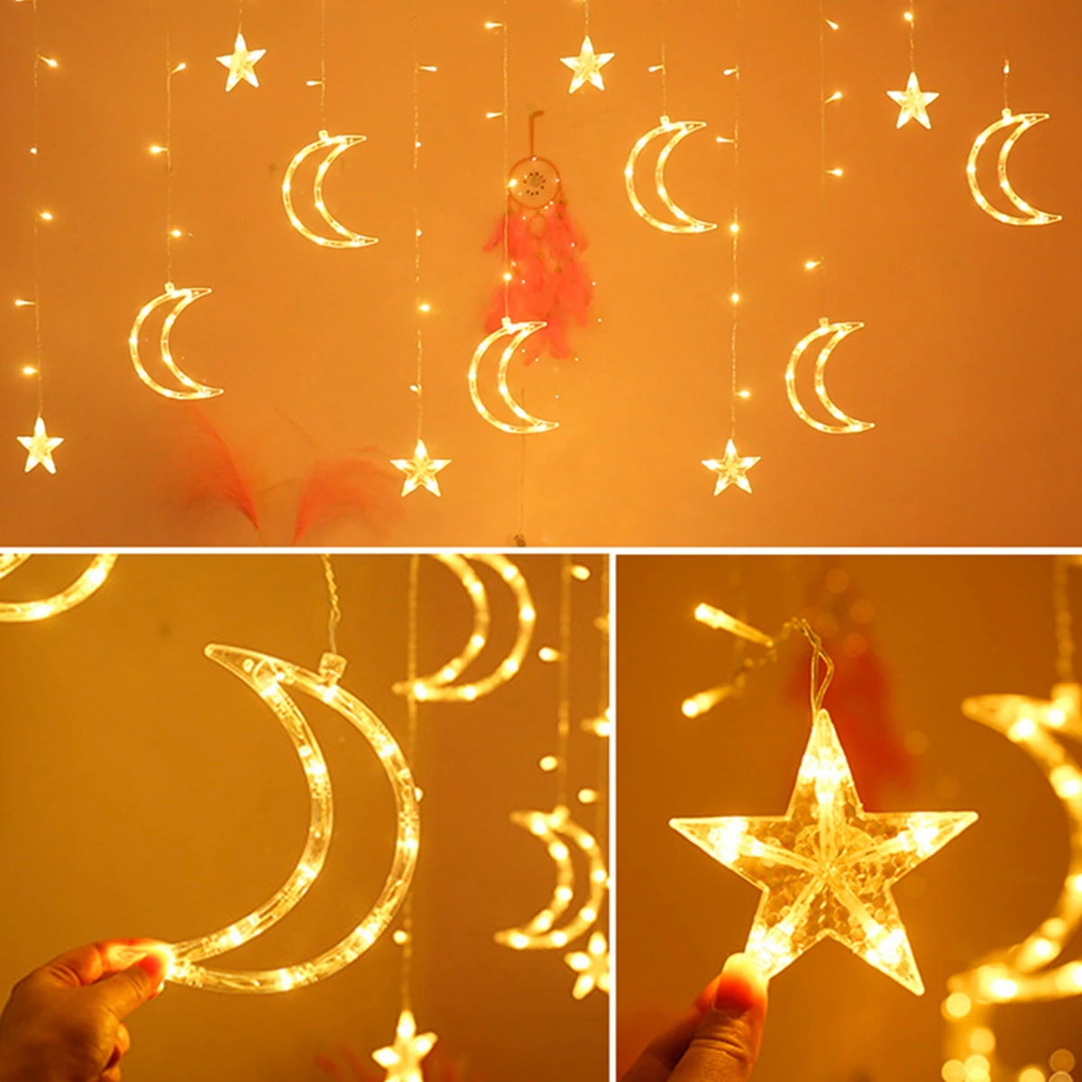 Eid Mubarak LED Garland Lights