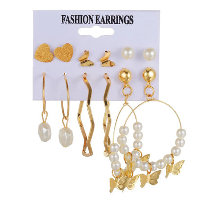 30Pairs/set Classic Mix Earrings Sets