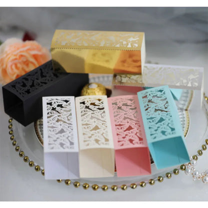 10PCS New Arrival Butterfly Dragees Box