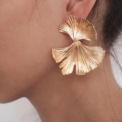 Leaf Shape Drop Earrings