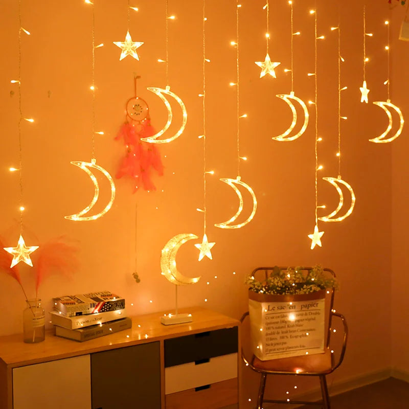 Eid Mubarak LED Garland Lights