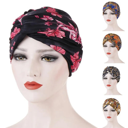 Muslim Women Twist Knot Head Scarf Wrap Arab Islamic Cap