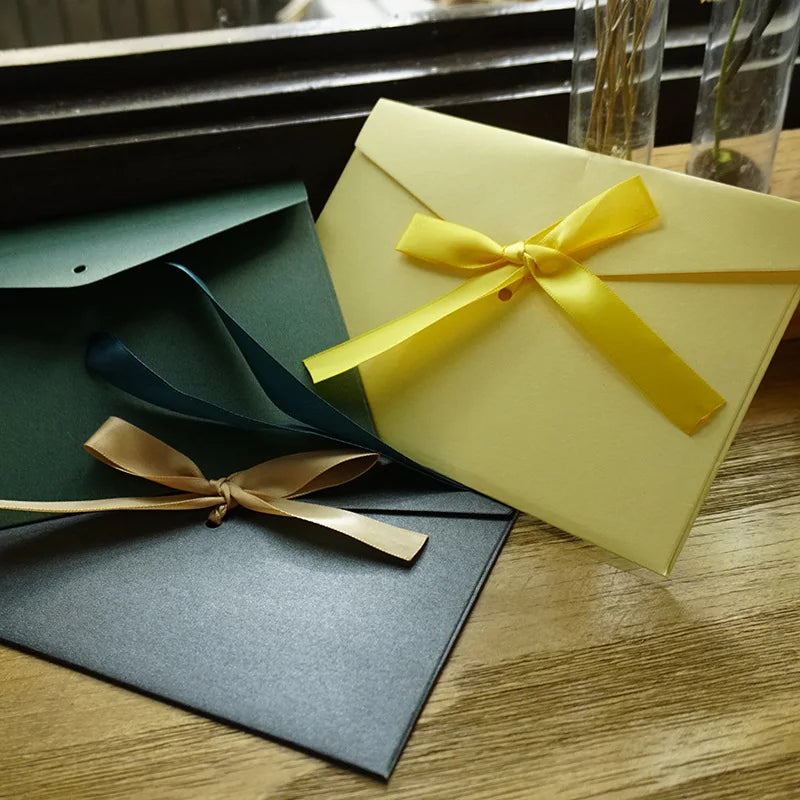 10pcs/lot Vintage Iridescent Paper Envelopes for Letters Mailers Set Kraft Letter Envelope