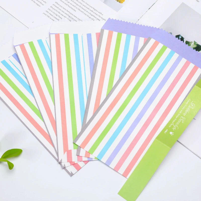 20 Pcs/Lot Fresh Candy Color Series Paper Envelopes Cute Kawaii Wedding Invitation Blessing Greeting Card Letter Gift Envelope