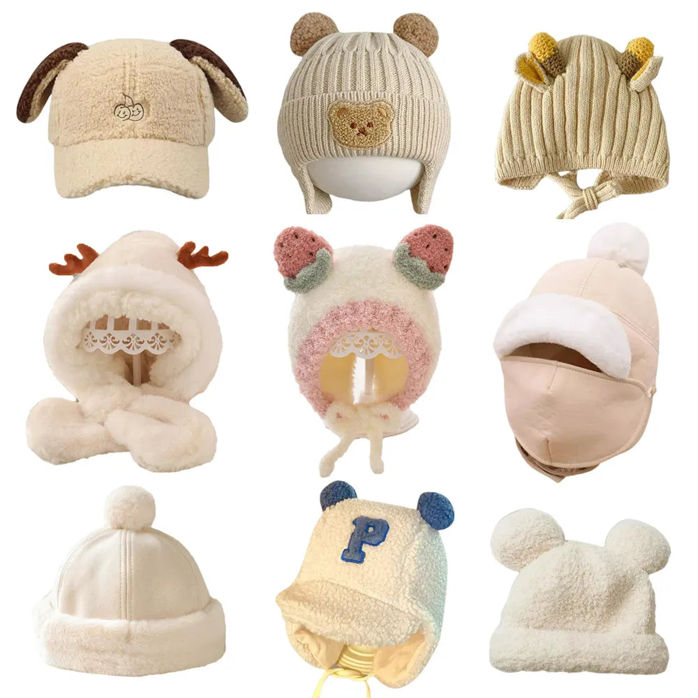 Cute Kids Winter Hat