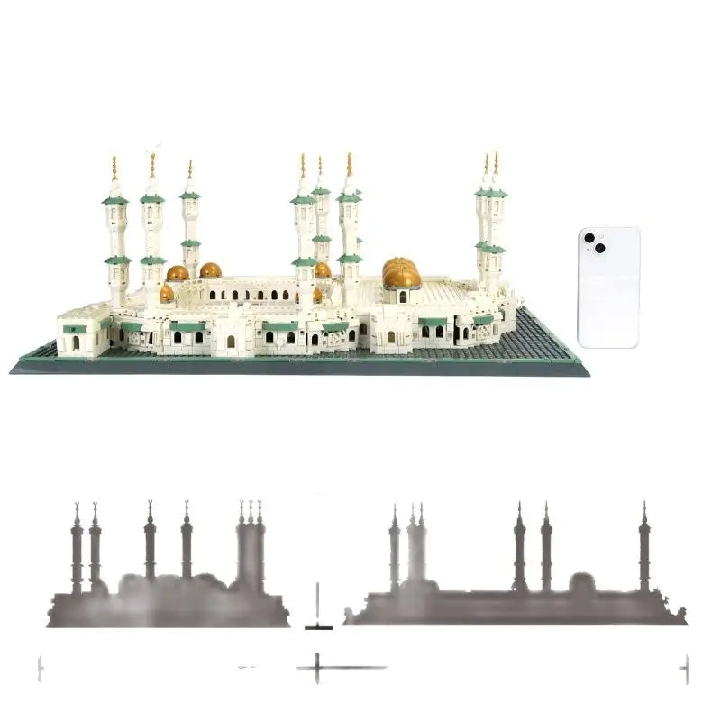 Mosque of Mecca Model Building Blocks