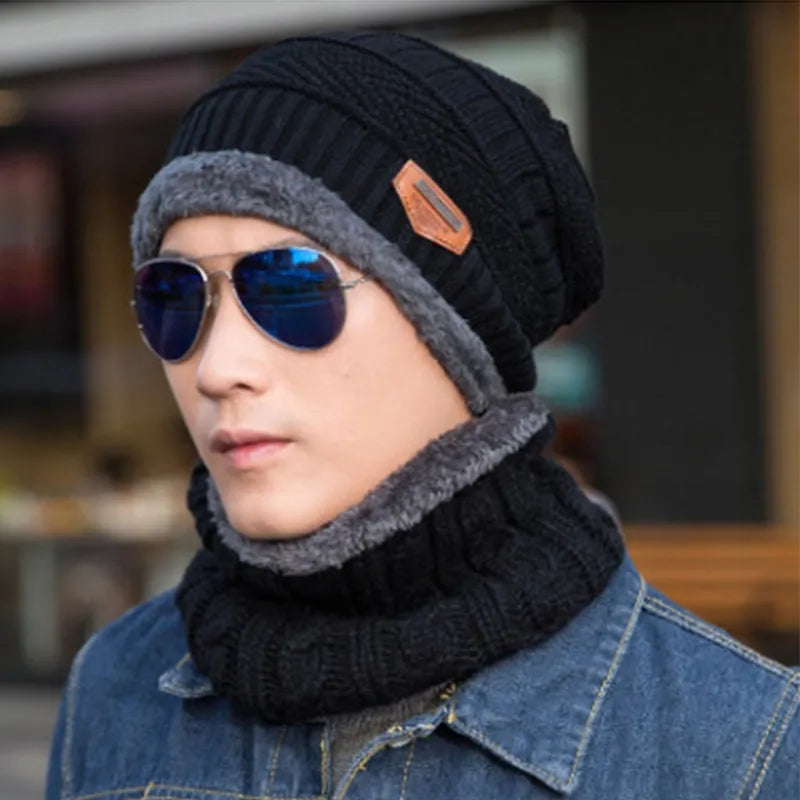 Winter Hat Skullies Beanies Hats Beanies For Men Women Wool Scarf Caps Balaclava Mask Gorras Bonnet Knitted Hat