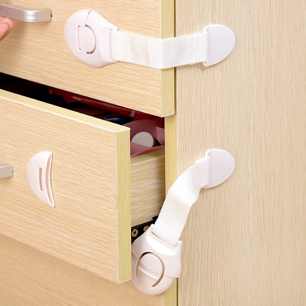 10pcs Child Safety Cabinet Lock