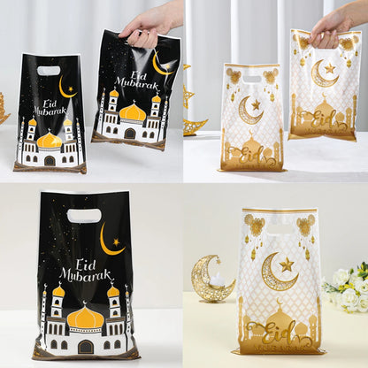 10pcs Eid Mubarak Gift Bags