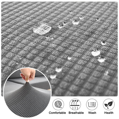 Waterproof Jacquard Sofa Seat Cushion Cover