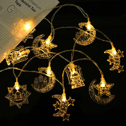 1.5M 10LED EID Mubarak LED String Lights