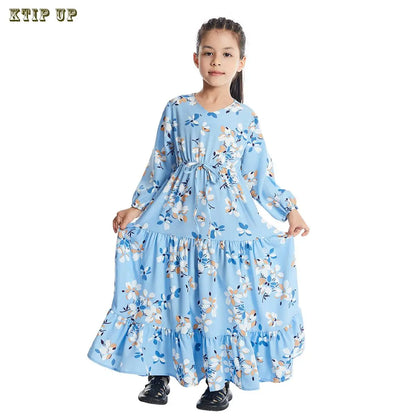 Muslim Children Abaya East Arab Islamic Clothing