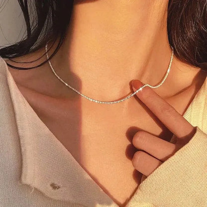 Metal Heart Neck Chains Choker