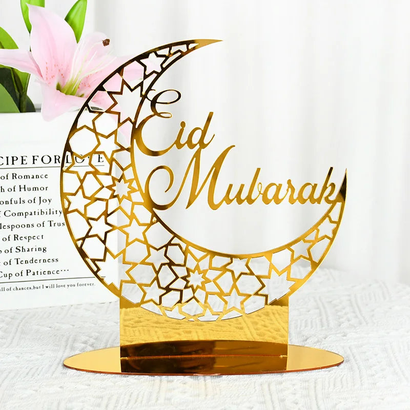 1pc EID Mubarak Acrylic Ornament