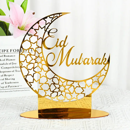 1pc EID Mubarak Acrylic Ornament