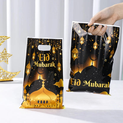 10pcs Eid Mubarak Gift Bags