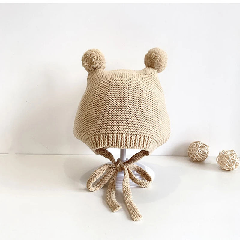 Cute Winter Knitted Baby Hat