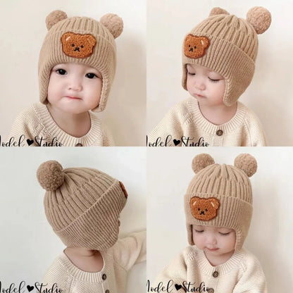 Cute Winter Knitted Baby Hat