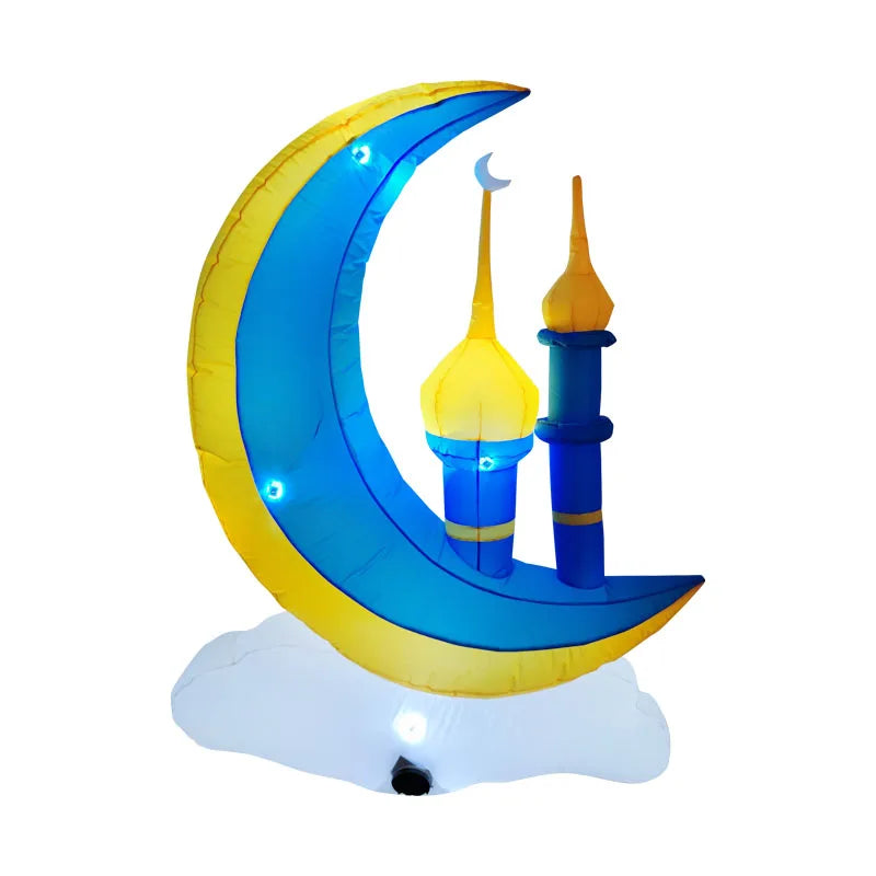 Ramadan Mubarak Outdoor Inflatable Moon Decorations