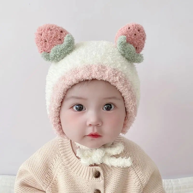 Cute Winter Knitted Baby Hat