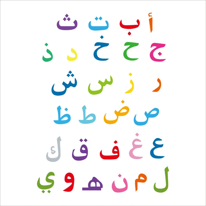 Creative Arabic Muslim Quotes Wall Stickers