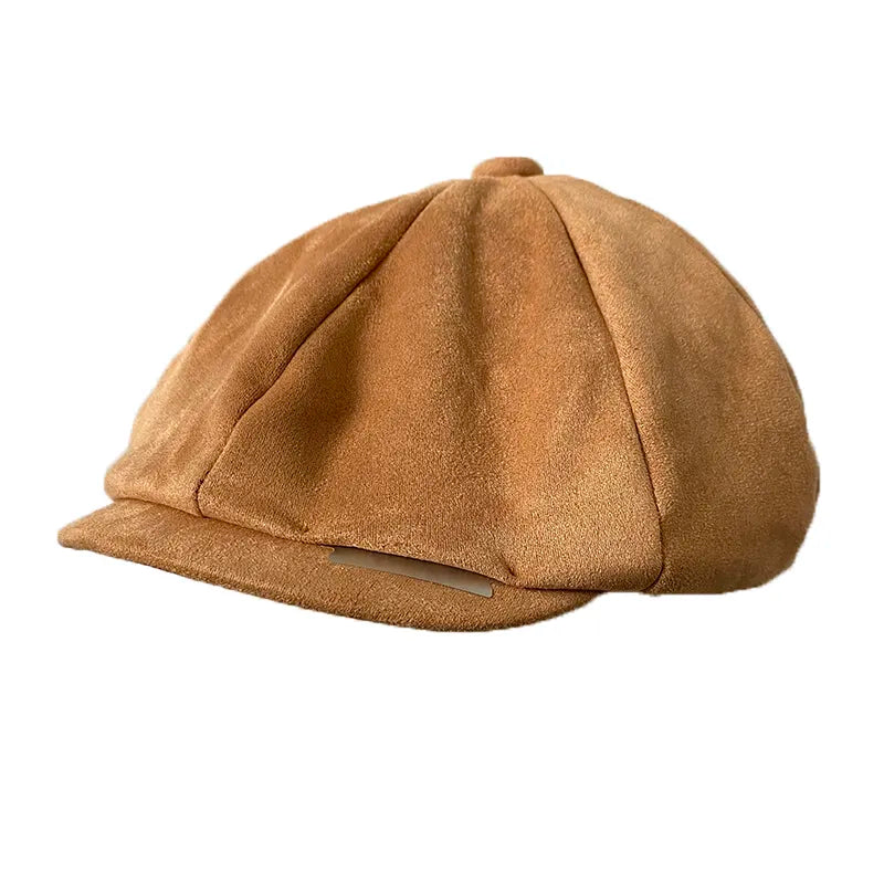 Vintage Men's Newsboy Cap With Blades Peaky Blinders Women Men Berets Classic Woolen Octagonal Caps Casual Gatsby Flat Hat