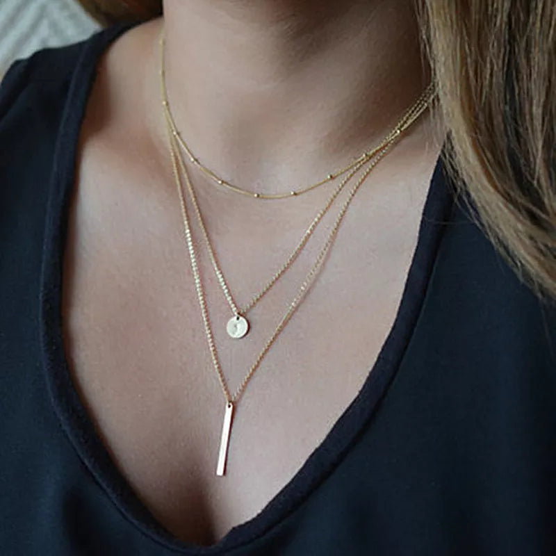 Gold Color Chain Necklaces