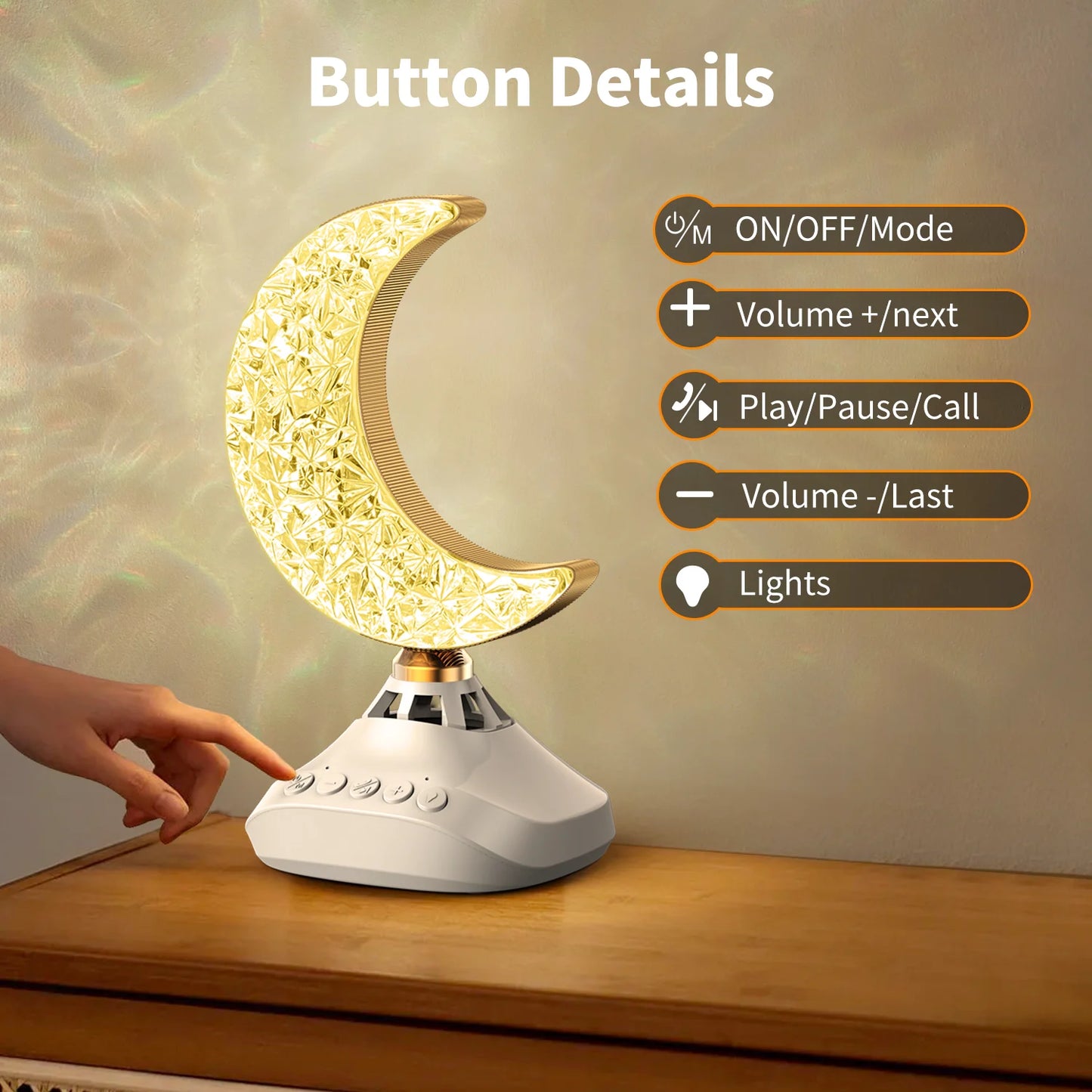 Quran Speakers Desk Lamp