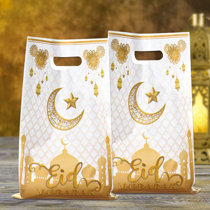 10pcs Eid Mubarak Gift Bags